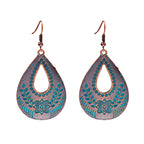 Vintage Bronze Arrow Alloy Dangle Earrings