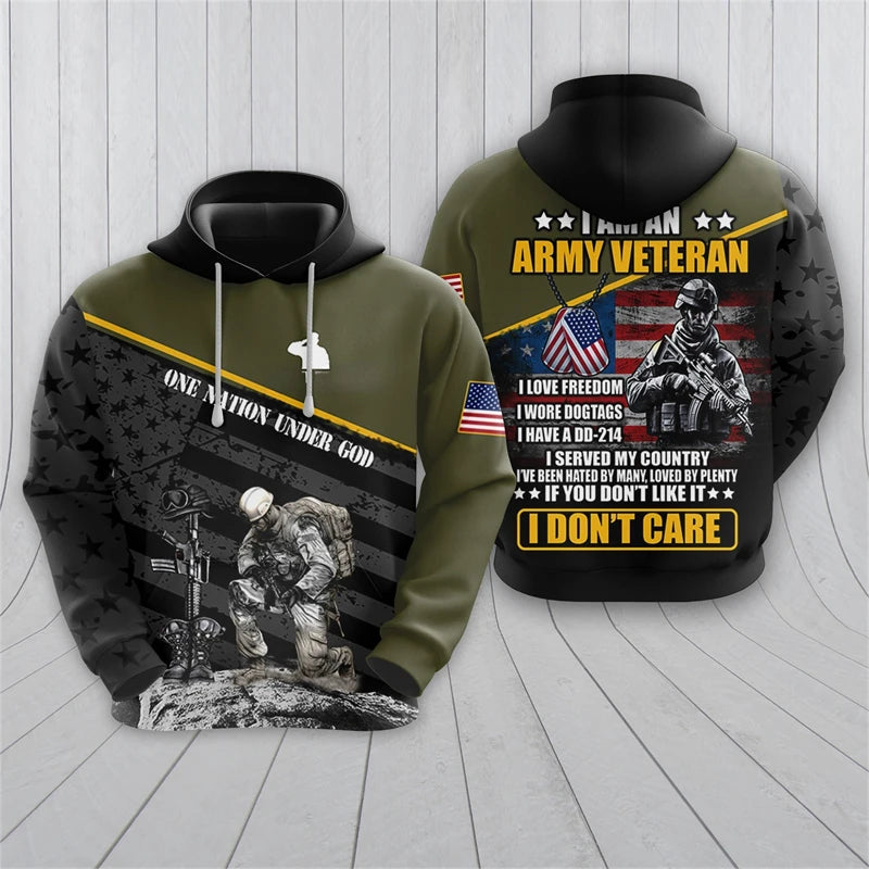 US Veteran Graphic Sweatshirts