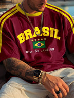 Brazil Rio Flag Tee Shirt