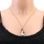 Serbia Map Necklace