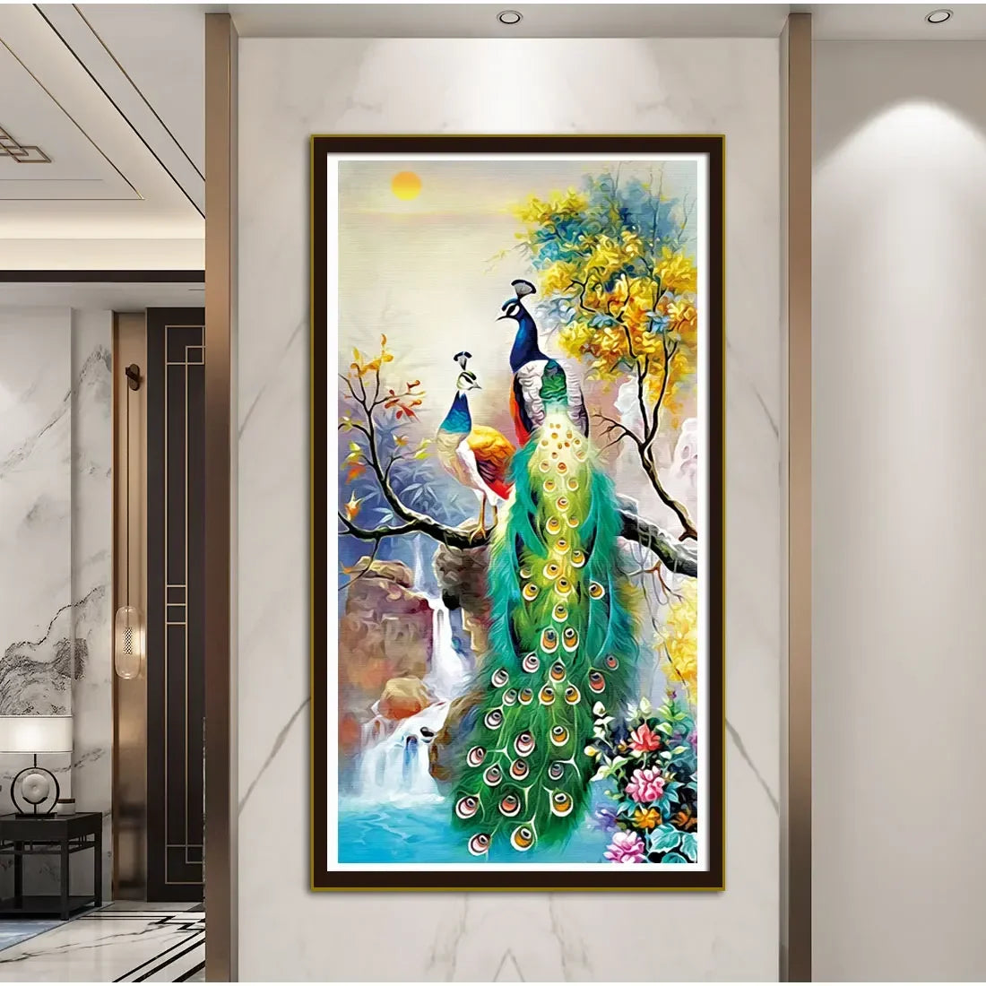 Peacock Cross Stitch Kit