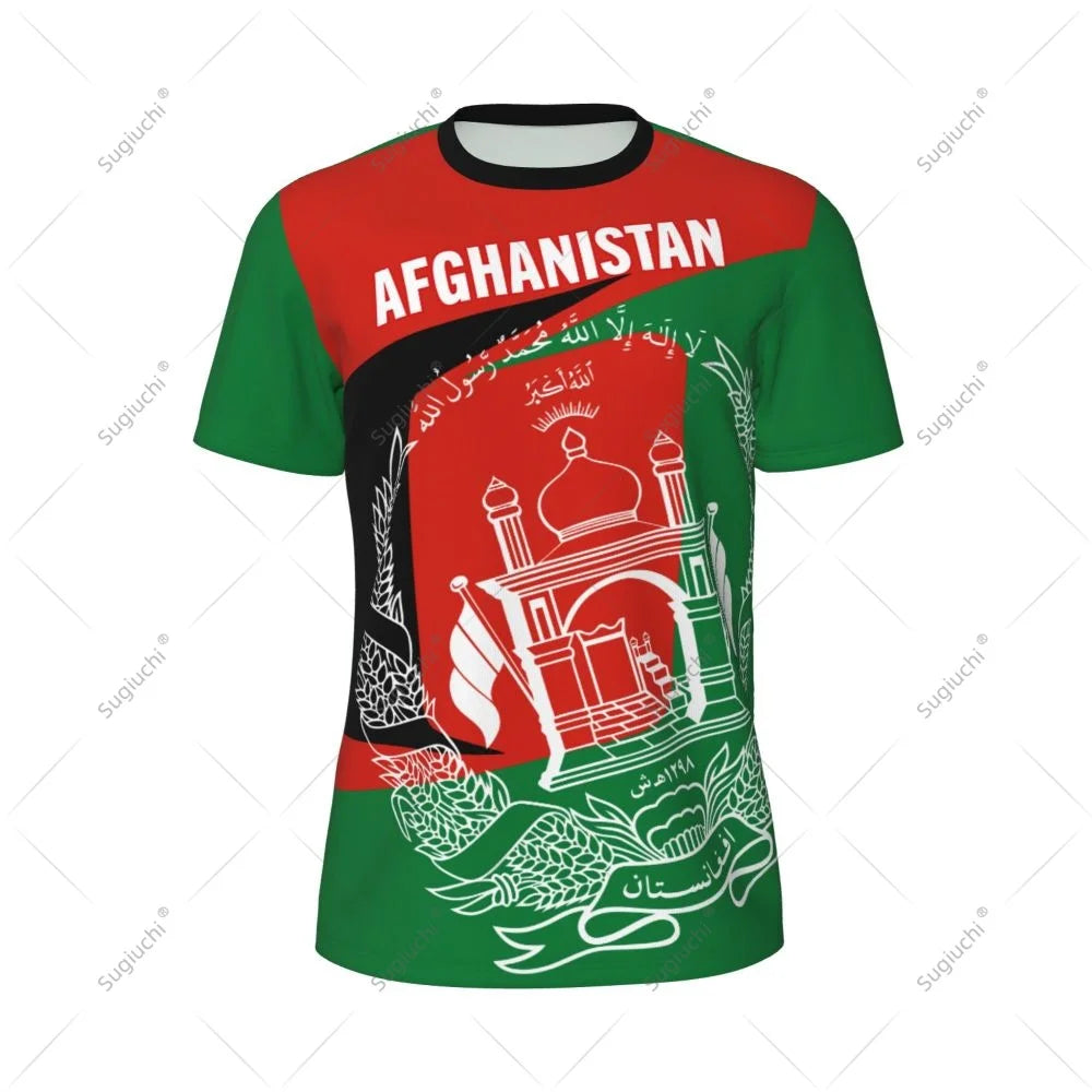 Afghanistan Flag Men Sports T-shirt