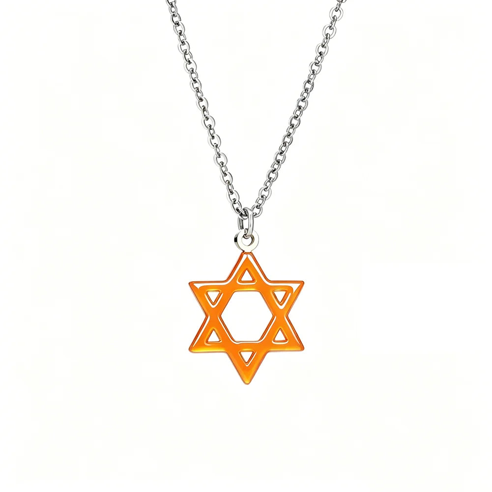 Simple Star of David Necklace