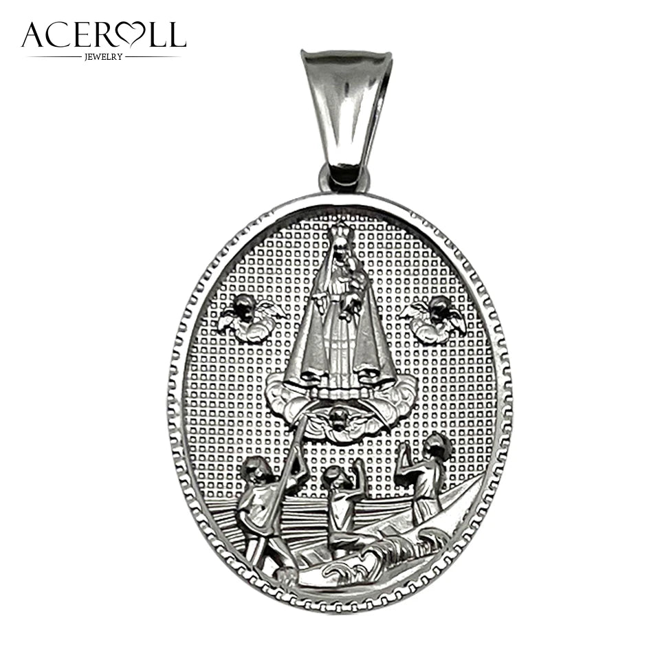 Pendant of Our Lady of Charity Medal