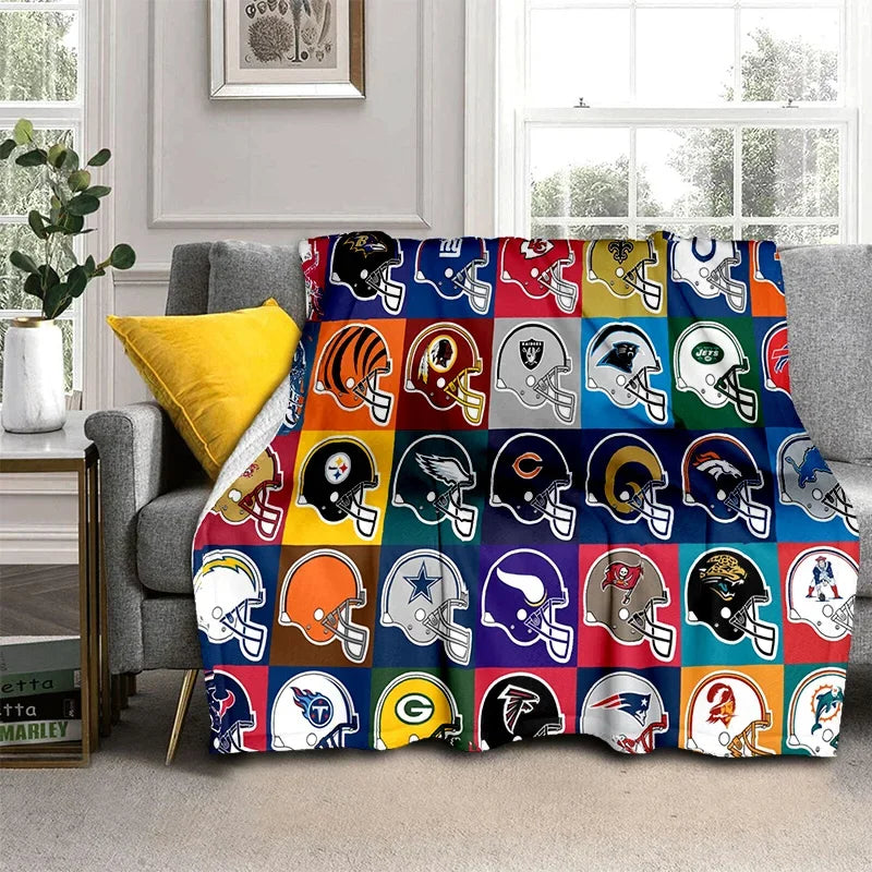 NFL Sign American Football Rugby 3D Blanket