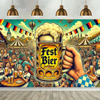 Oktoberfest Beer Theme Celebration Background