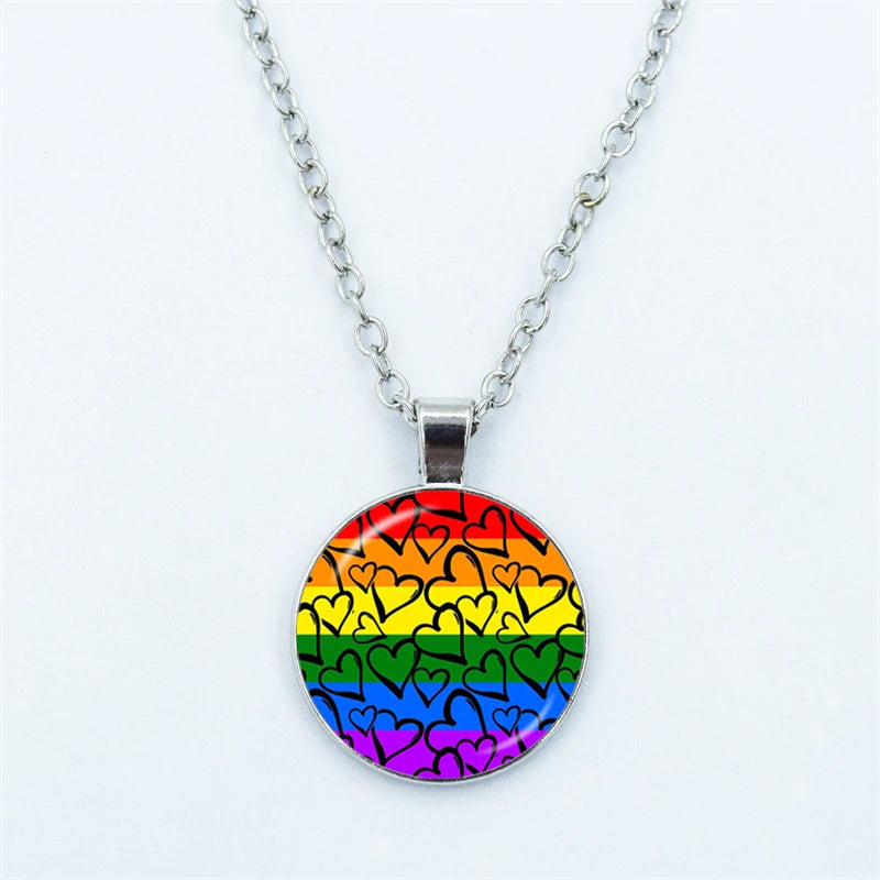Rainbow Necklace LGBTQ