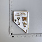 U.S. States Refrigerator Magnet