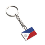 Stainless Steel Philippines Map Keychain