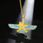 Faravahar Necklace Ancient Persian Zoroastrian