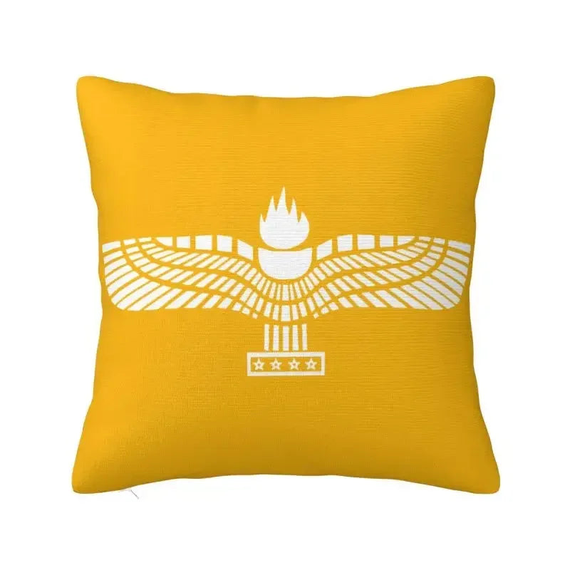 Assyrian Suryoyo Flag Pillow Cover Home Decor