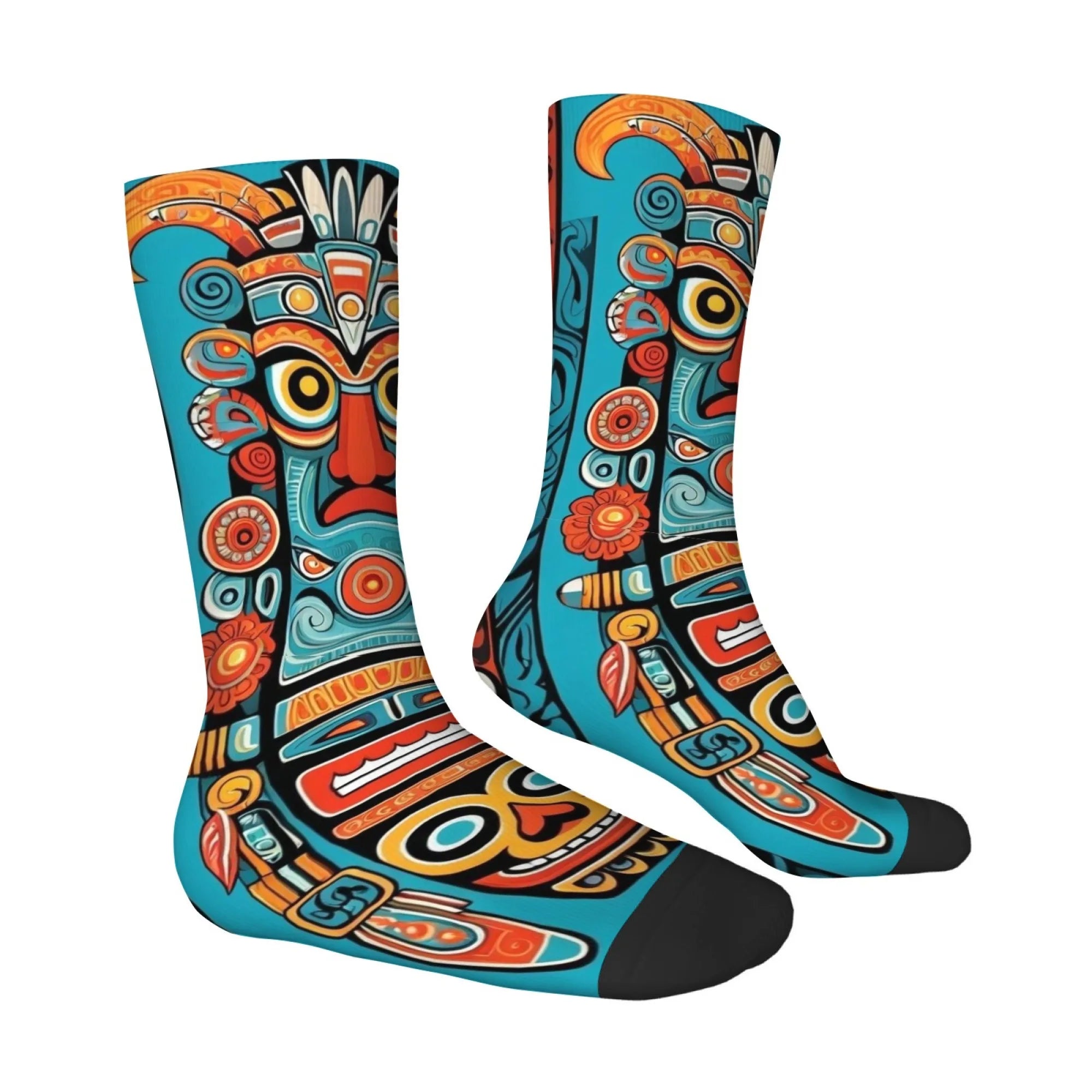 North American Indian Tribal Style Socks