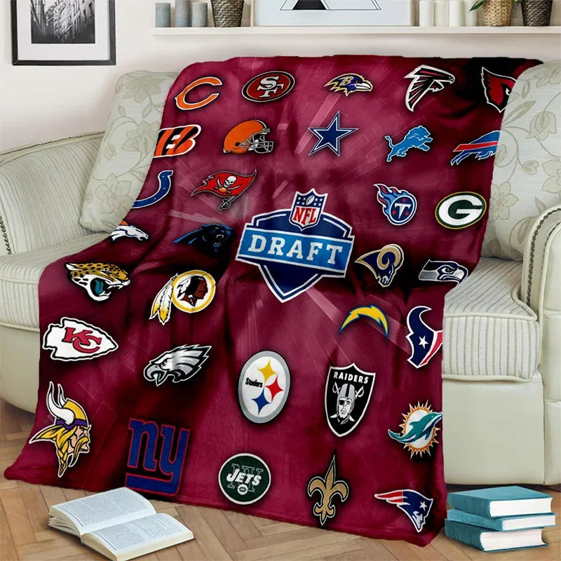 NFL Sign American Football Rugby 3D Blanket