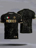 Men Mexico 3D  Print Soccer Jersey T Shirt