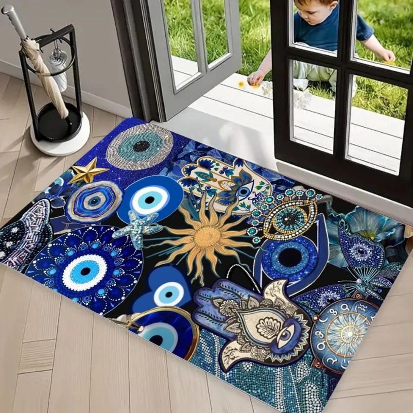 Blue Eye Hamsa Hand