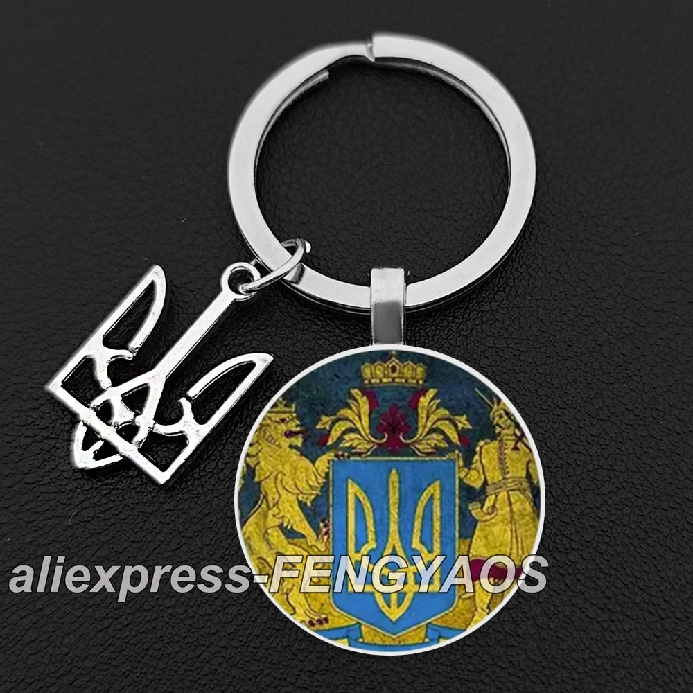 National Symbols of Ukraine Keychains
