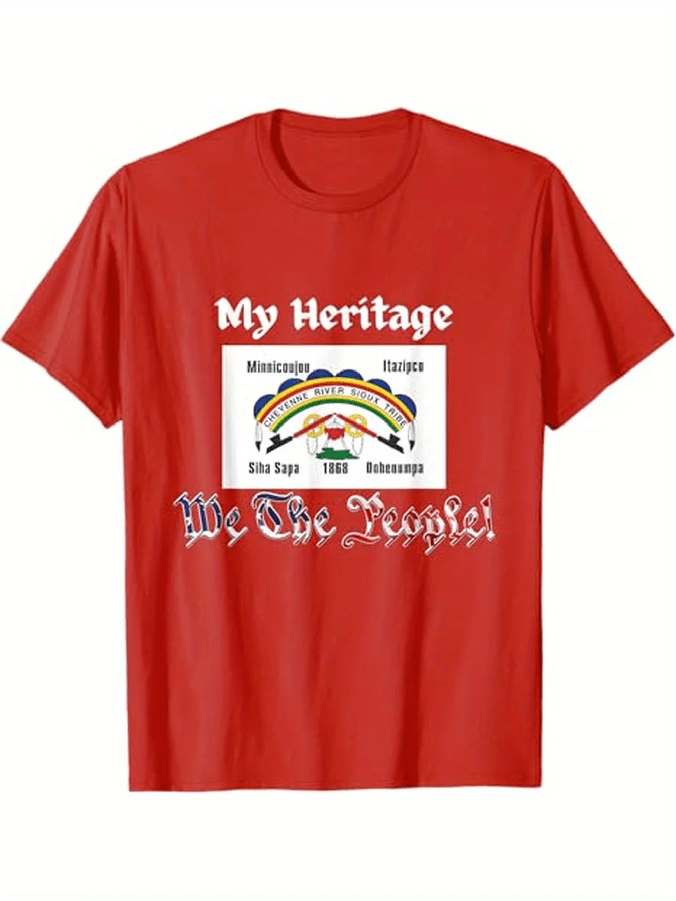 Cheyenne River Sioux Tribal Heritage-Native American  T-shirt.
