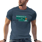 Nebraska sign - T-Shirt
