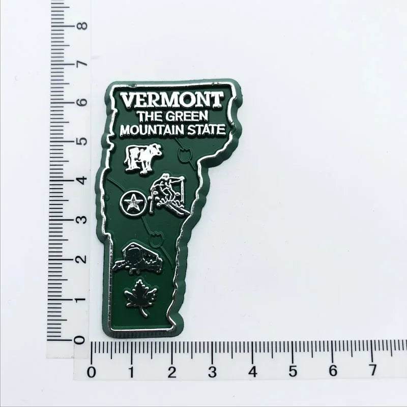 U.S. States Refrigerator Magnet