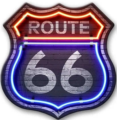 Route 66 America Signs Vintage Metal