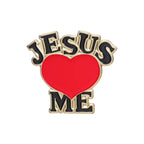 Jesus Love Me Collected Enamel Pins