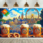 Oktoberfest Beer Theme Celebration Background