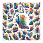 Peacock Stickers, for phone case, laptop, and more