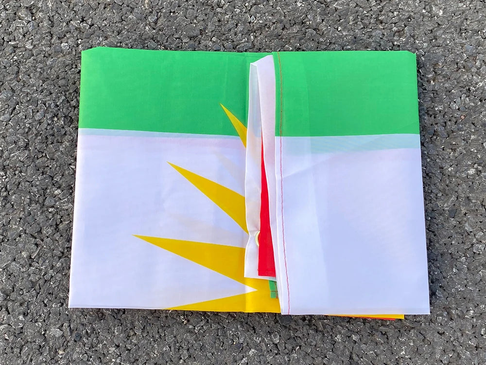 Kurdistan Hanging Polyester Flag