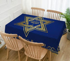 Hanukkah Tablecloth Decor