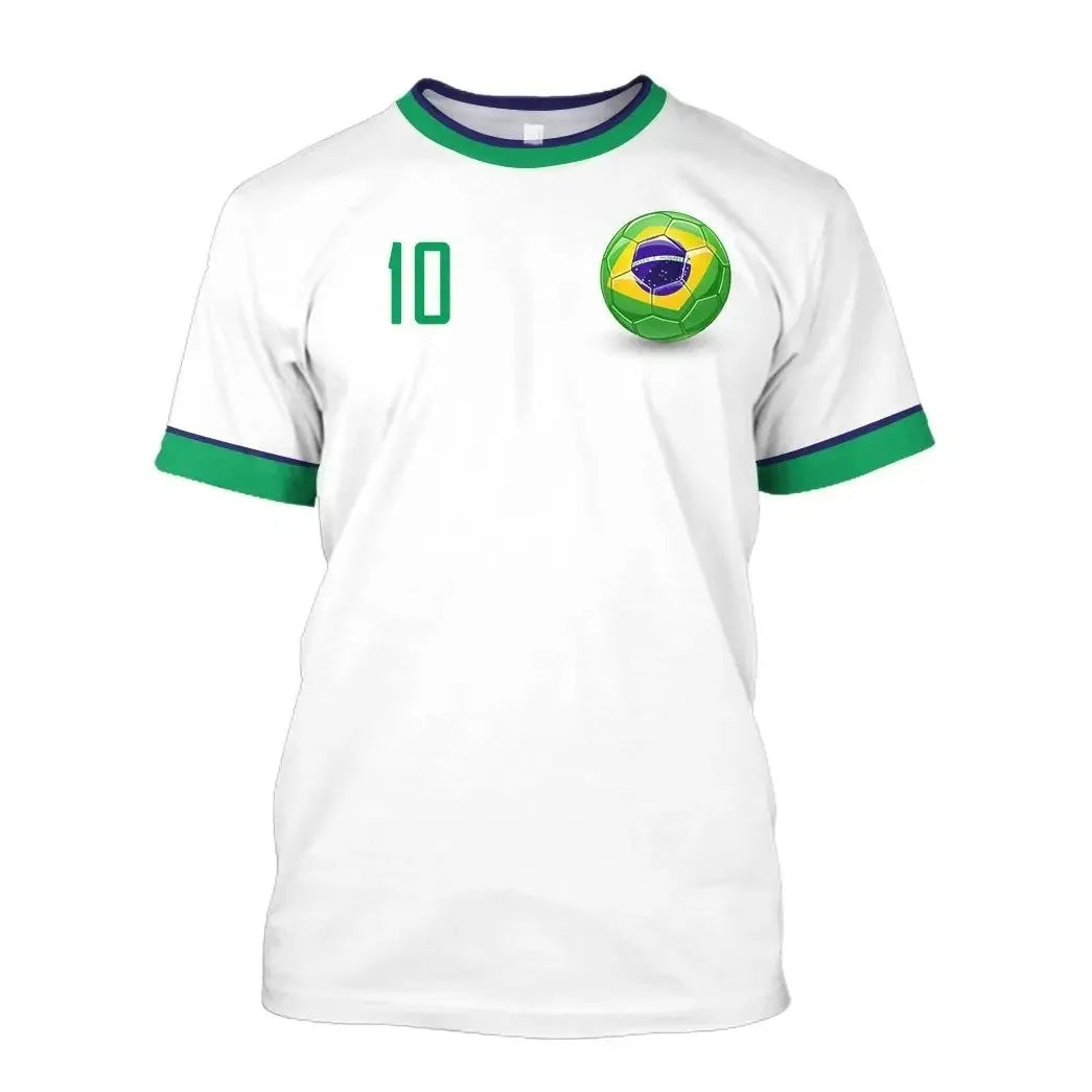 Brazil 2026 Oversized Football Tee