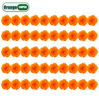 Artificial Carnation Marigold Flower for Diwali, Halloween, and Day of The Dead Party