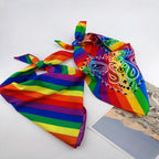 Colorful Rainbow Scarf