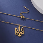 Ukraine Necklace National Symbols
