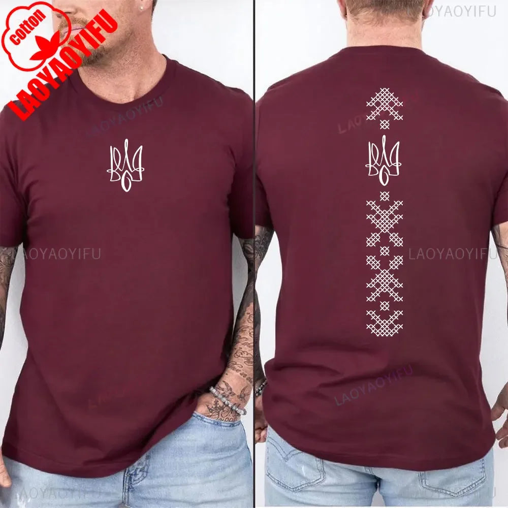 Ukraine Shirt Flag Symbol Tryzub