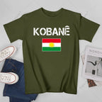 Kobane Kurdish Flag Tshirt