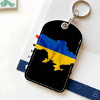 Ukraine Flag Keychain
