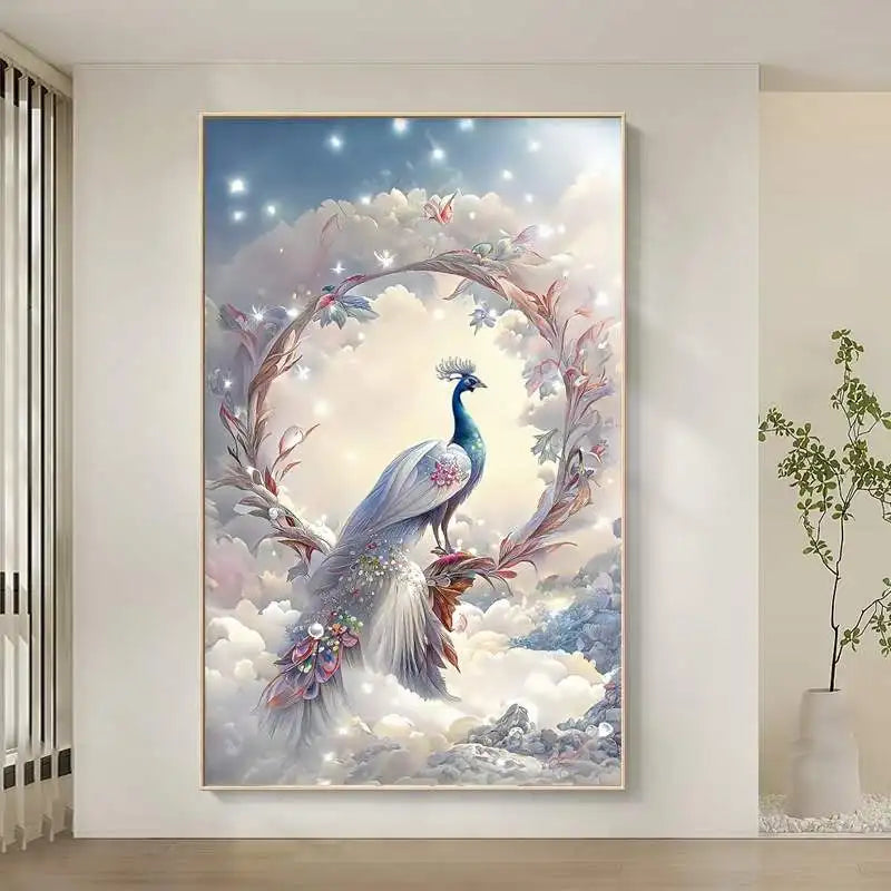 Embroidery Needlework Sets Peacock