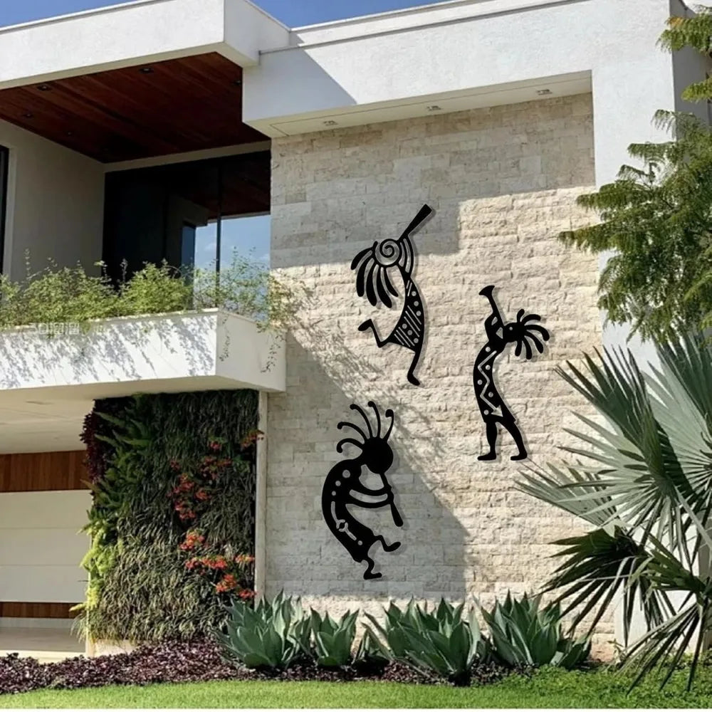 Metal Wall Art Decor, Native American