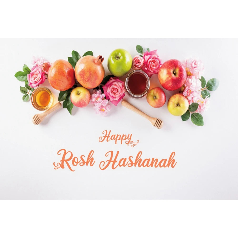 Happy Rosh Hashanah Photography Background