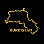 Car Sticker Kurdistan Map Outline