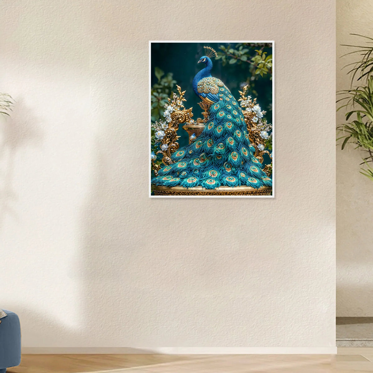 Peacock Diamond Art Painting Kit