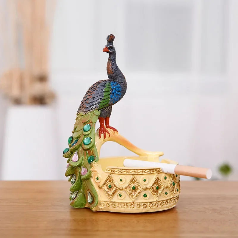 Peacock Statues for Decoration