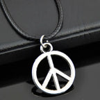 Anti-war Charms Peace sign -International Day of Peace