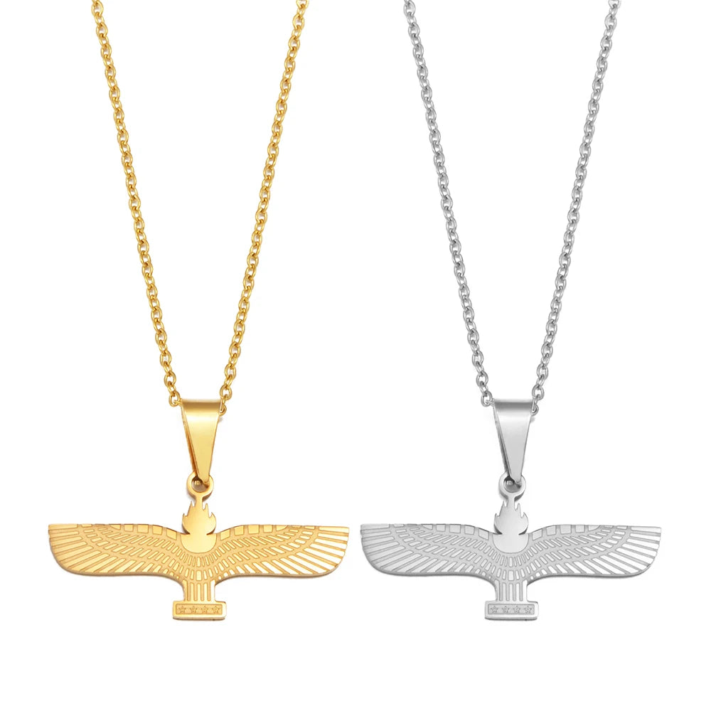 Aramaic Flag the Aramean Ashur Pendant Necklaces