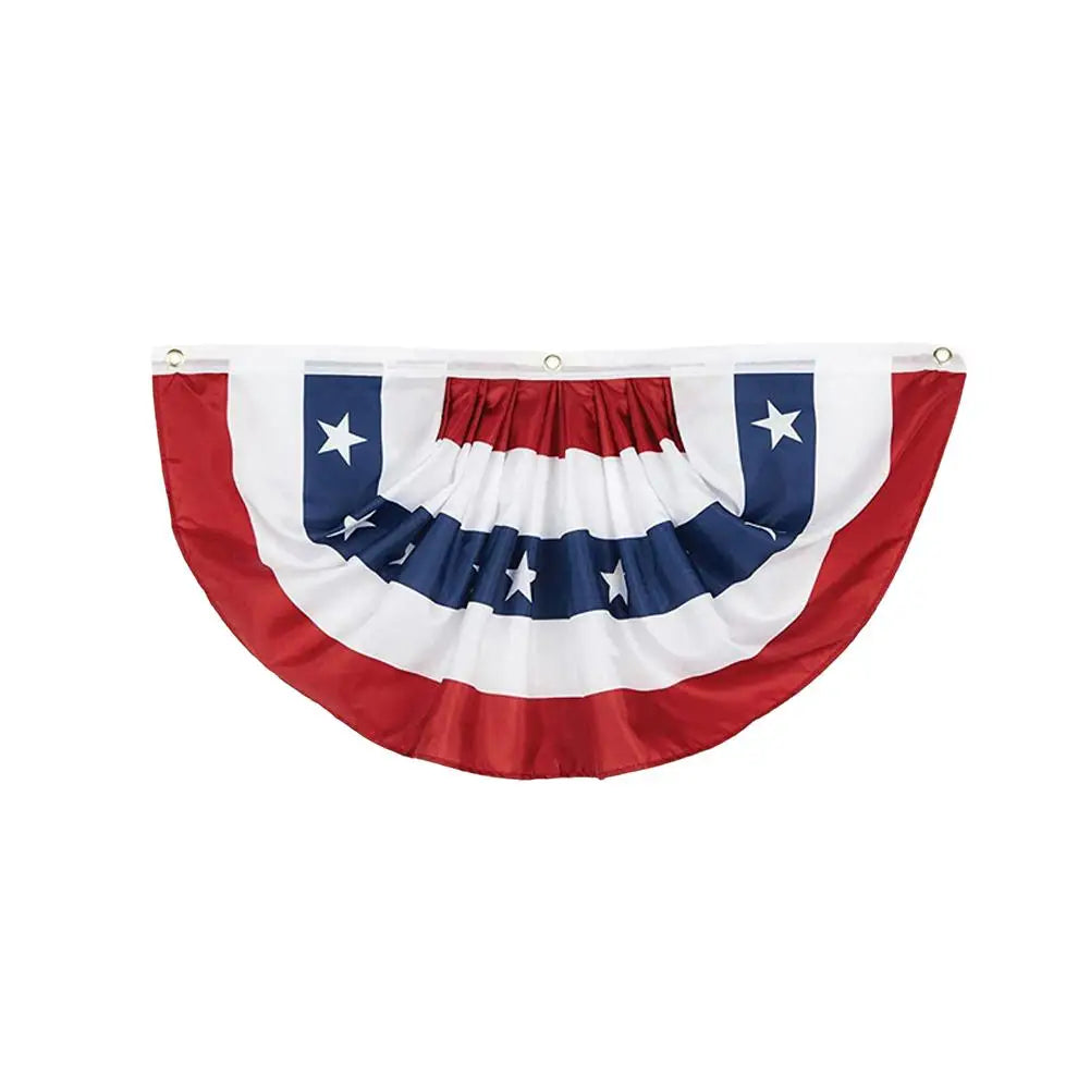 USA Patriotic Bunting Decoration  Flag