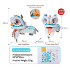Material Package New Year Lion Dance Lantern
