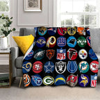NFL Sign American Football Rugby 3D Blanket