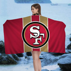 San Francisco 49er Team Big Microfiber Beach Towels