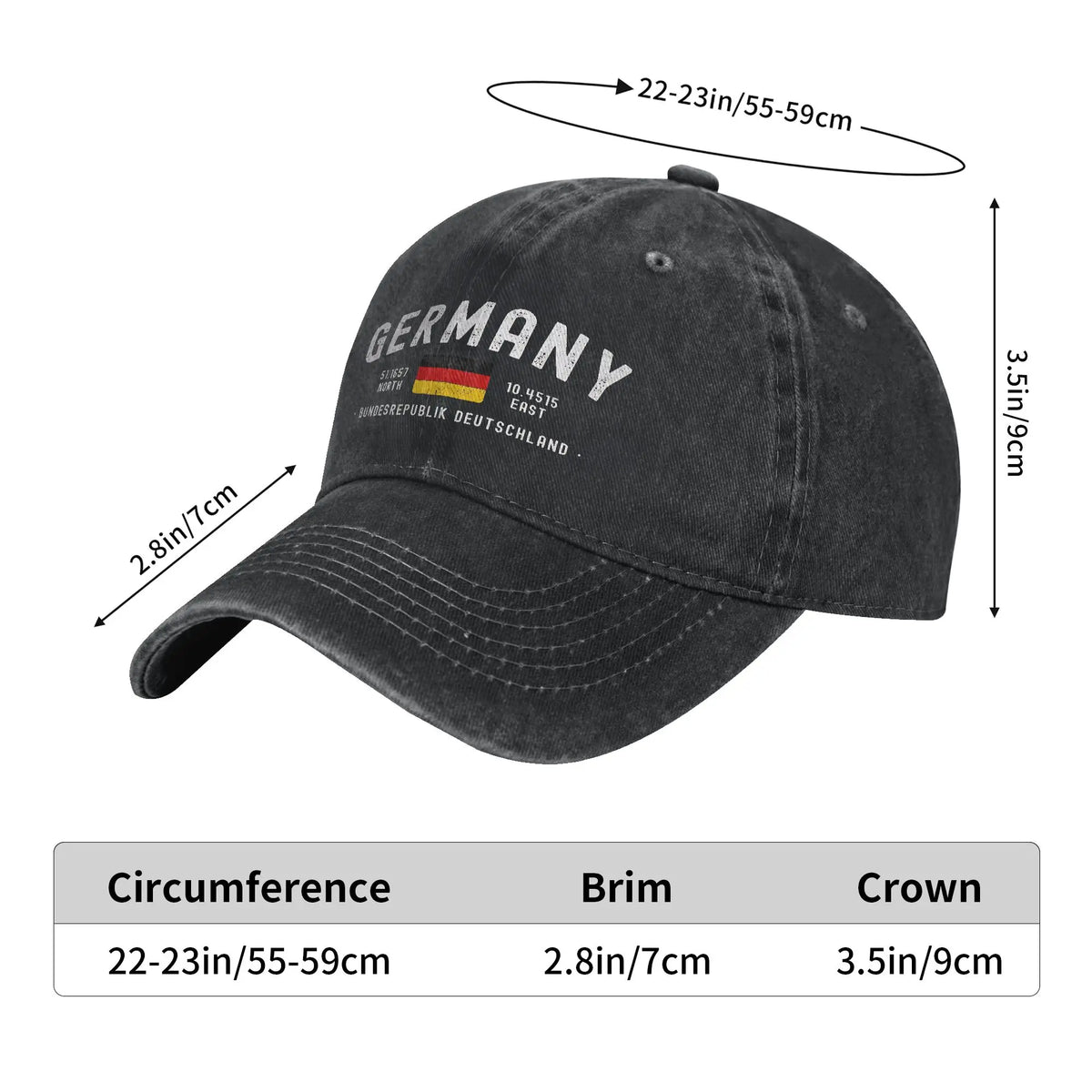 Germany Flag Cap