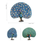 Plastic Farm Life Peacock Toy Figure
